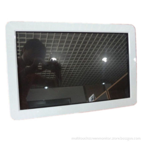 10 Points Usb Multi Touch Lcd Monitor 21.5 Inch With Table Stand Black / White